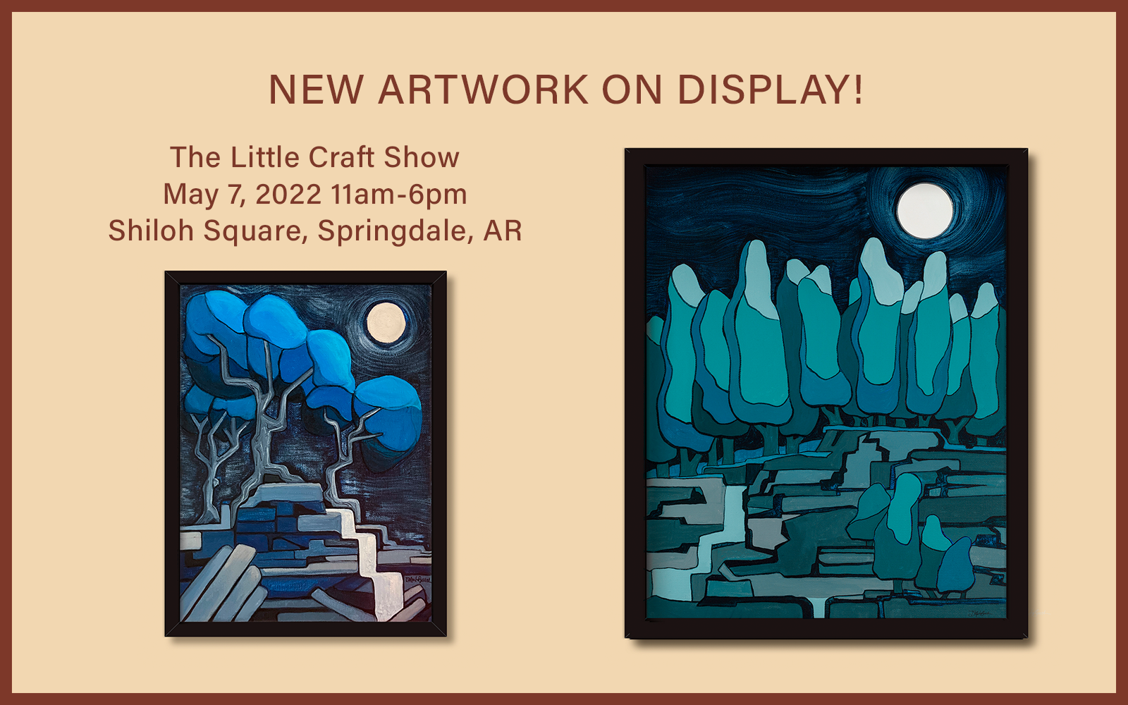 New Paintings At The Little Craft Show