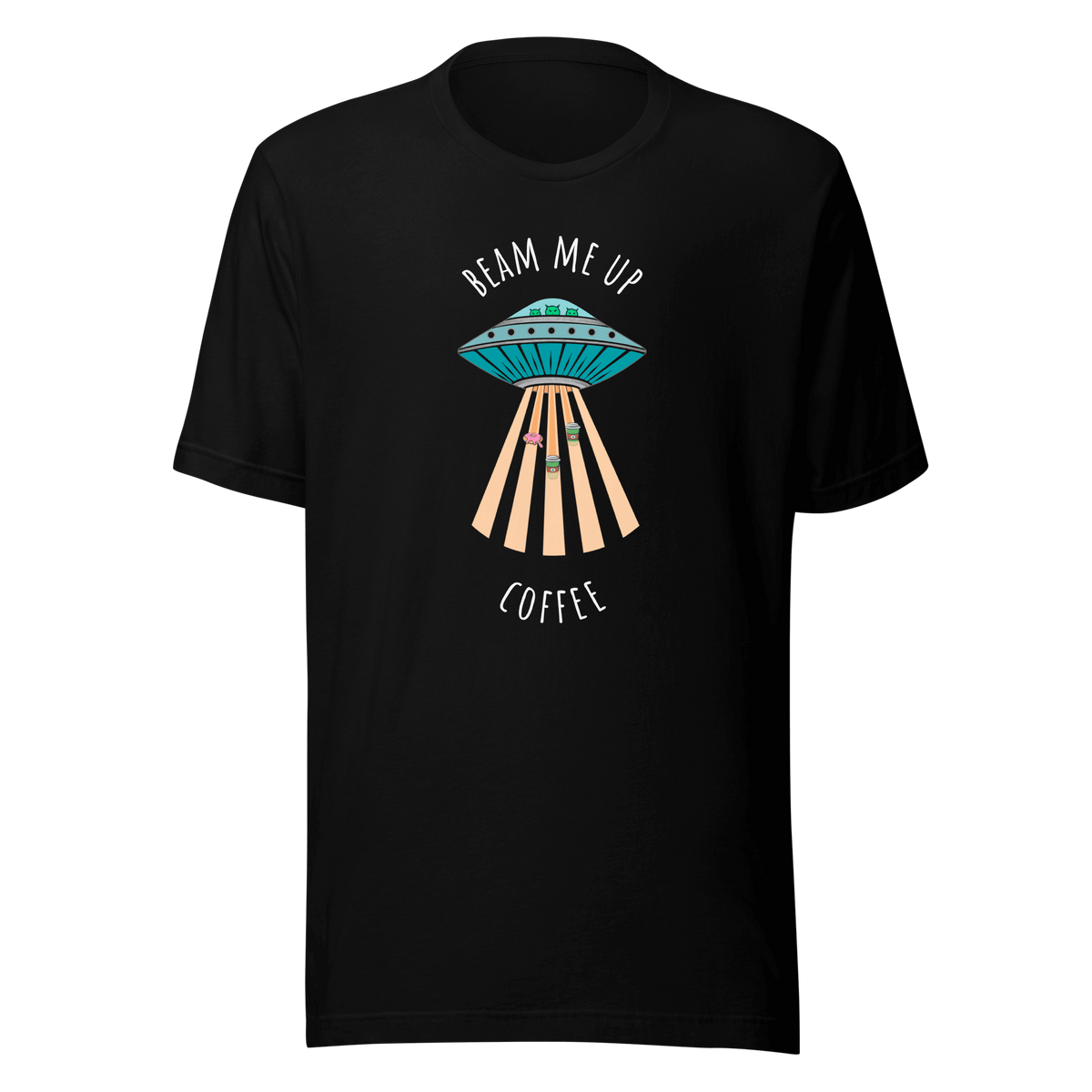Beam Me Up Coffee T-shirt