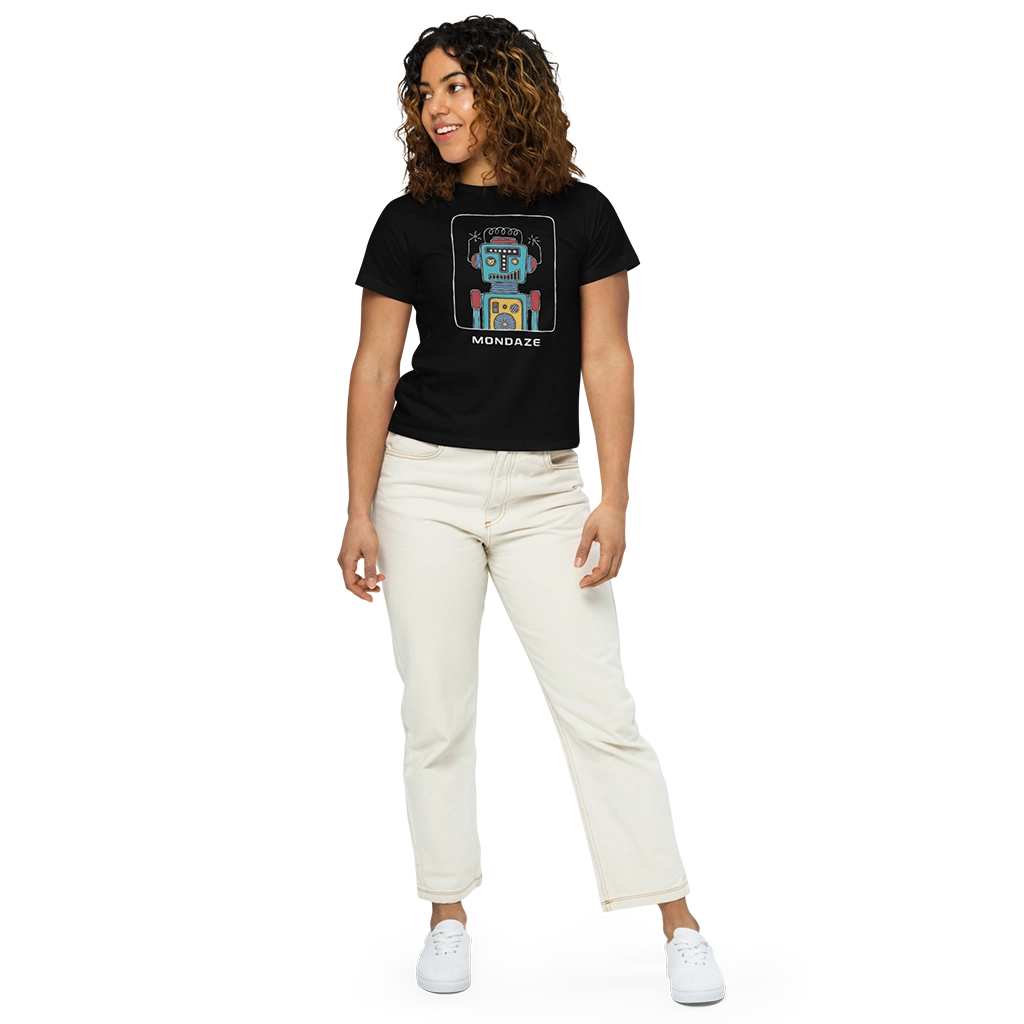 Mondaze | Women's High-Waisted T-Shirt by Denise Marta-Burch