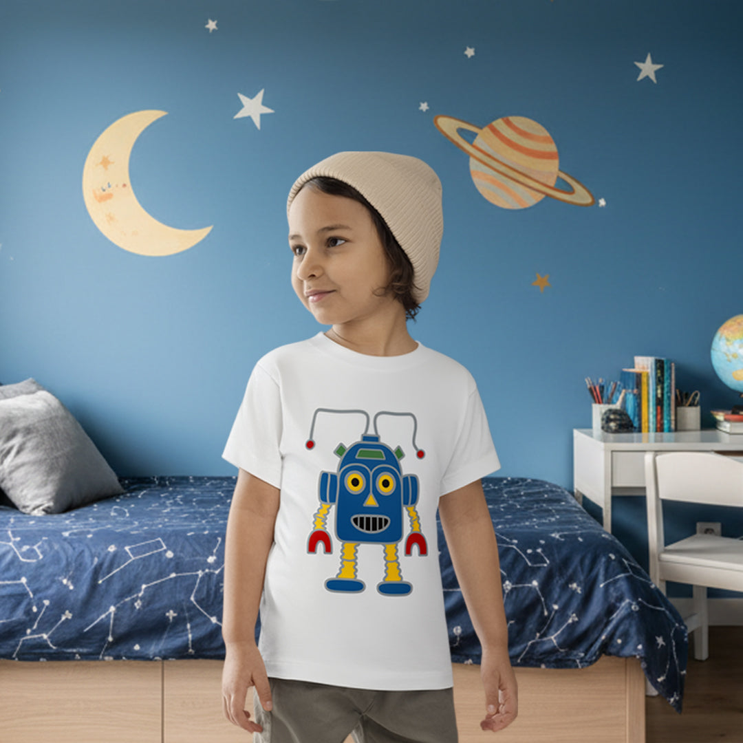Comfy Cotton Thunderbot Tee by  Ridgeline Arts