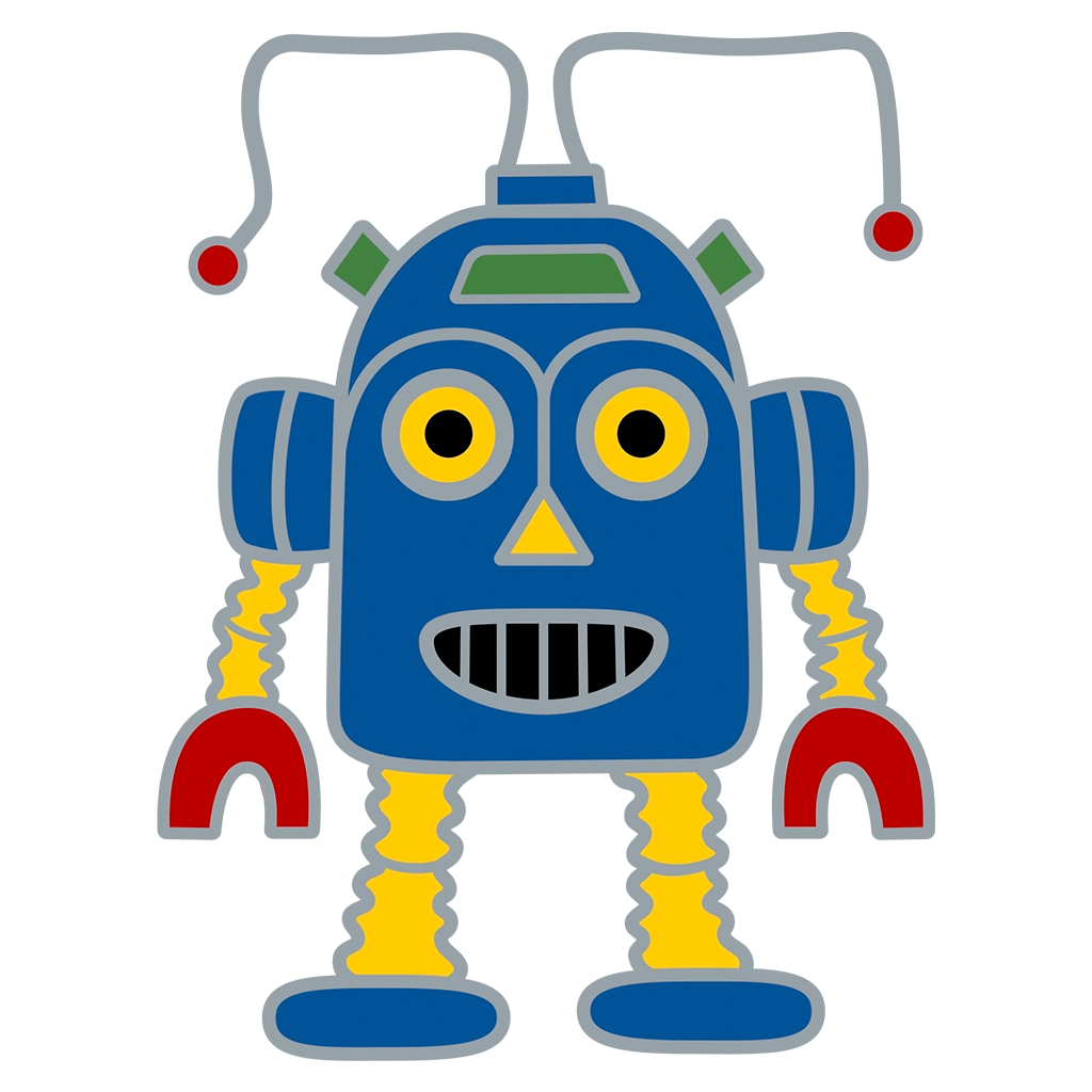 Thunderbot t-shirt design by Denise Marta-Burch