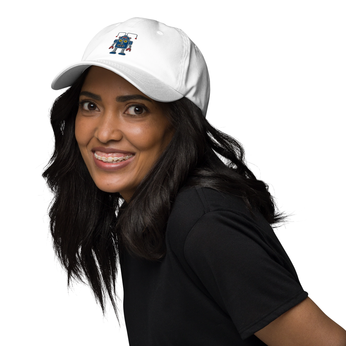 White Thunderbot Hat by Ridgeline Arts
