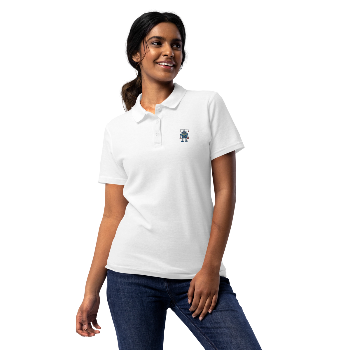 Women&#39;s Thunderbot Polo by Ridgeline Arts