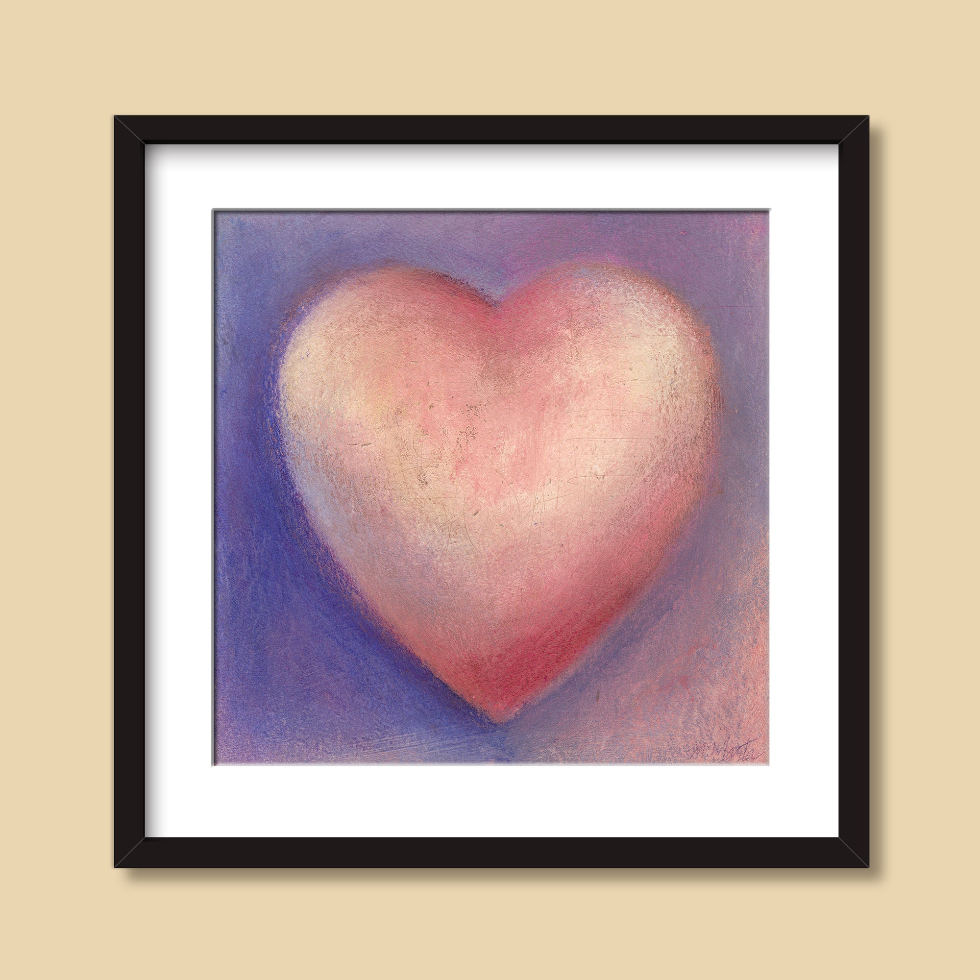 Dear Heart | gouache and pastel painting from the Heartworks Collection by Michelle Marta-Drake